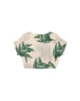 ヘンプレーヨンリボンTシャツ - GRN