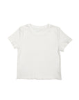 ランダムリブフィットTシャツ - WHT