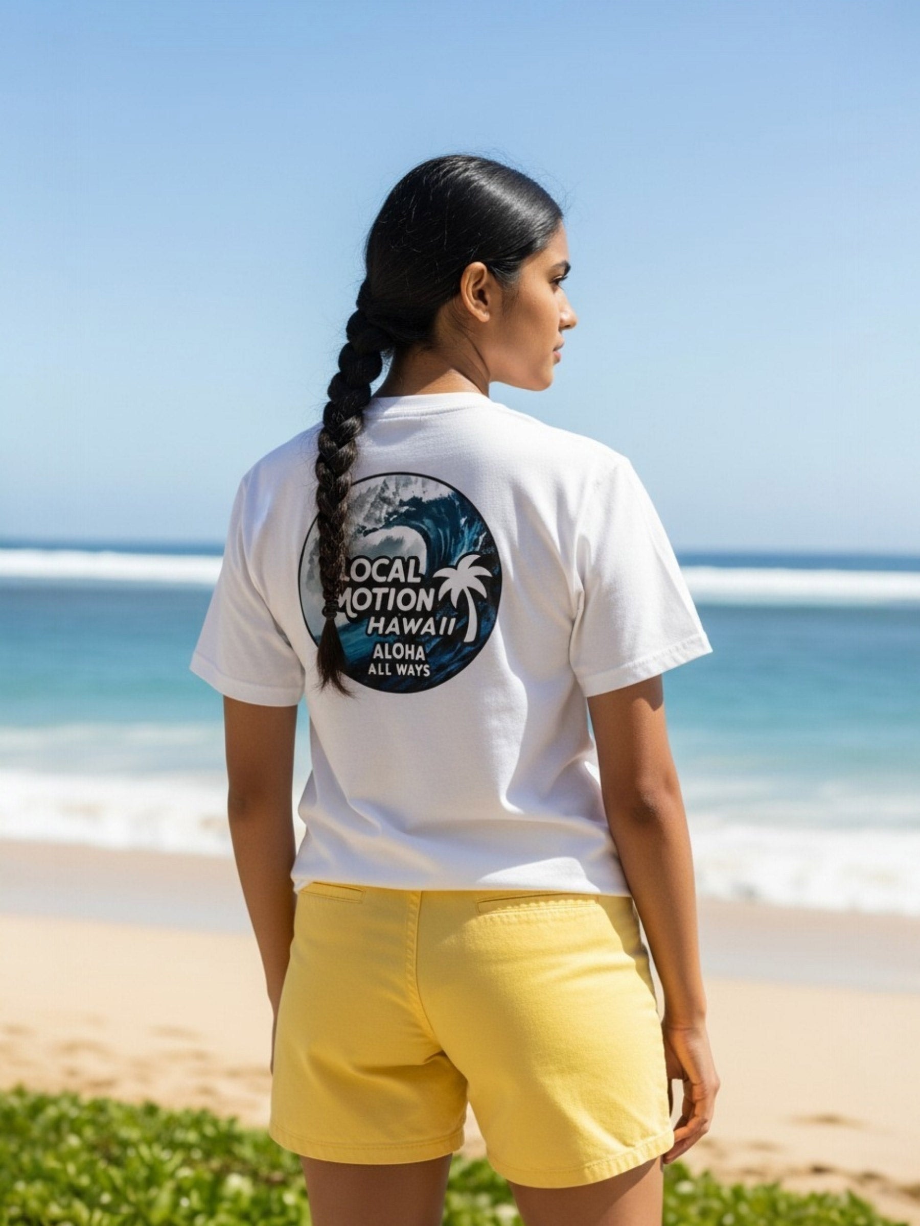 サークルロゴプリントTシャツ - WHT – ローカルモーション公式