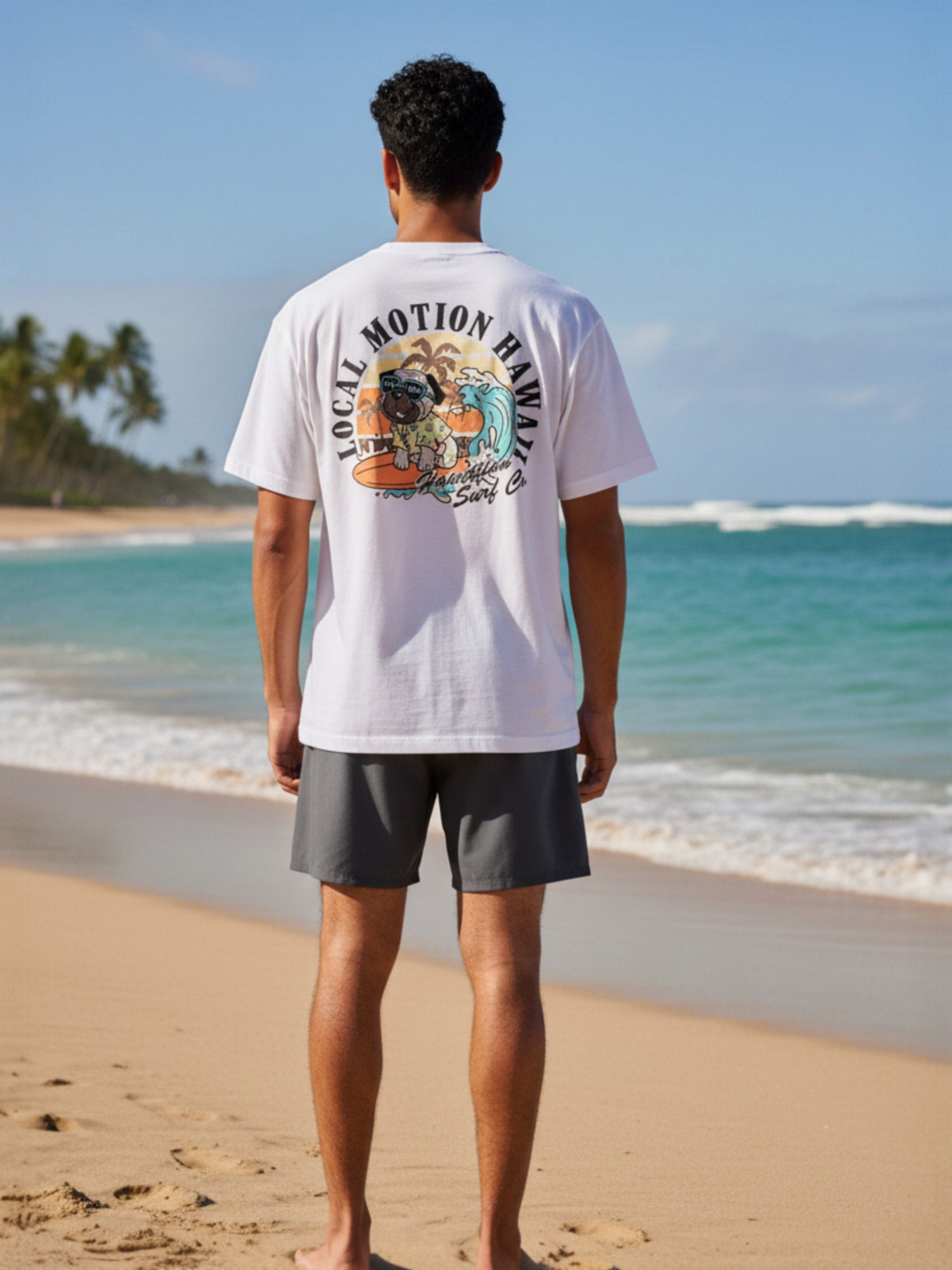 サーフドッグプリントTシャツ – ローカルモーション公式オンライン