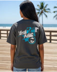 ステッチ&ロゴプリントTシャツ - CHA