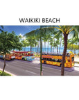 栗山義勝キャンバスミニ WAIKIKI BEACH