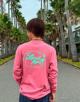 ニューオーバル 長袖Tシャツ - PNK