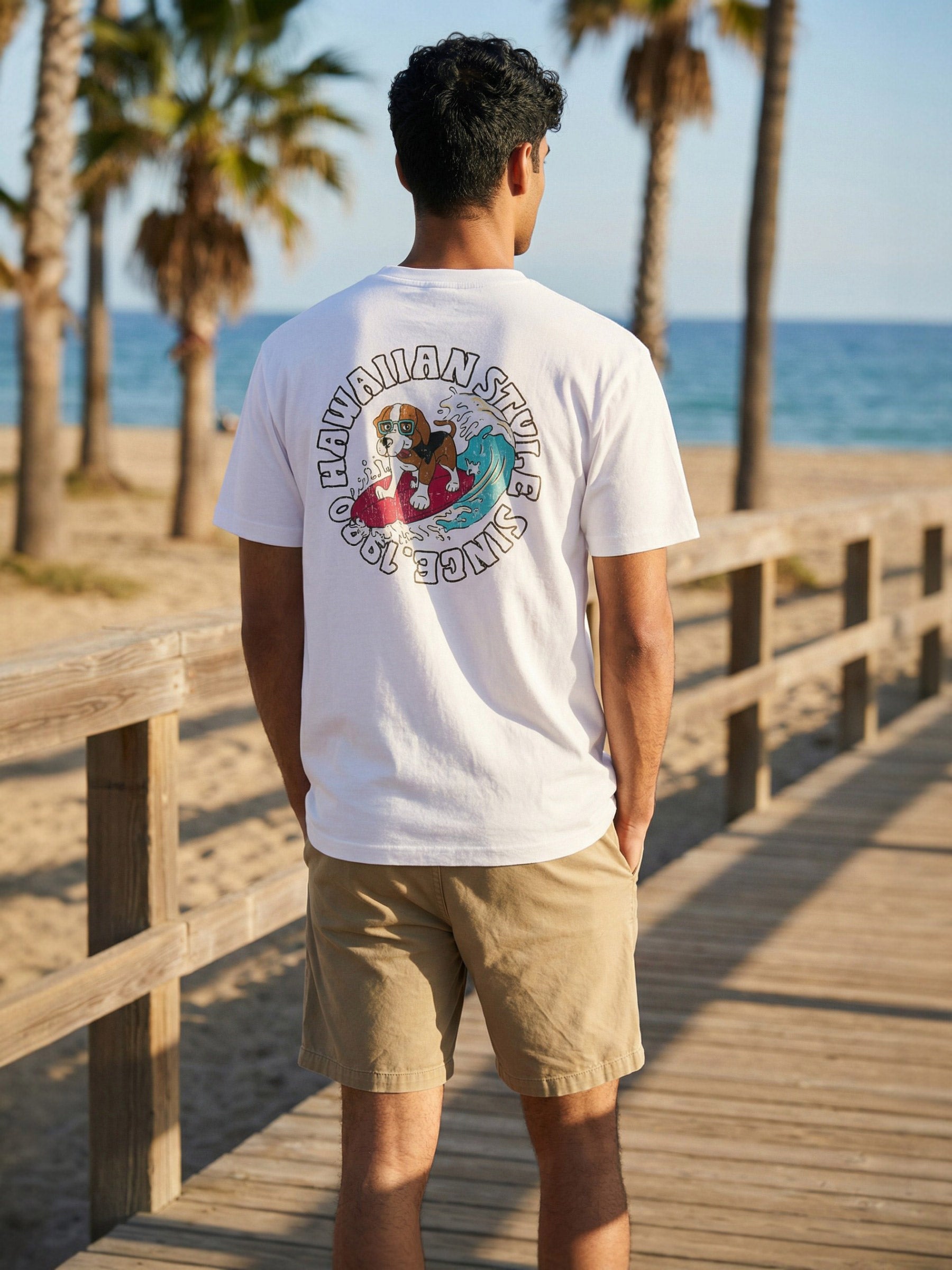 サーフドッグプリントTシャツ – ローカルモーション公式オンライン