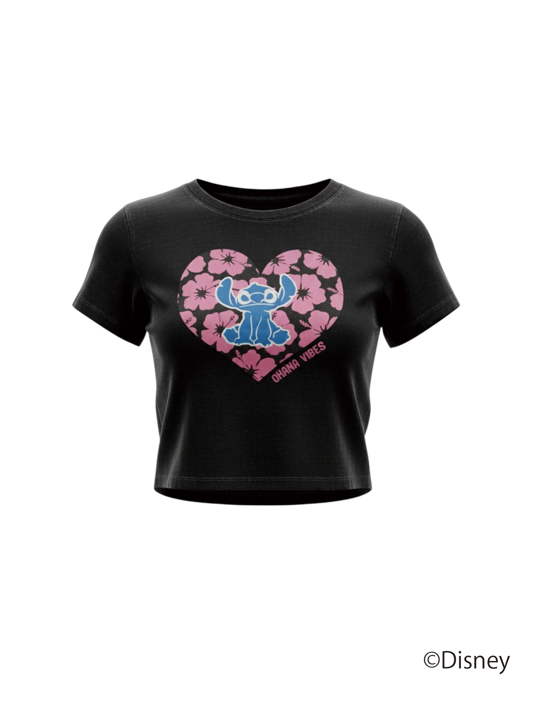 スティッチハートプリントミニTシャツ – ローカルモーション公式