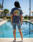 サーフドッグプリントTシャツ