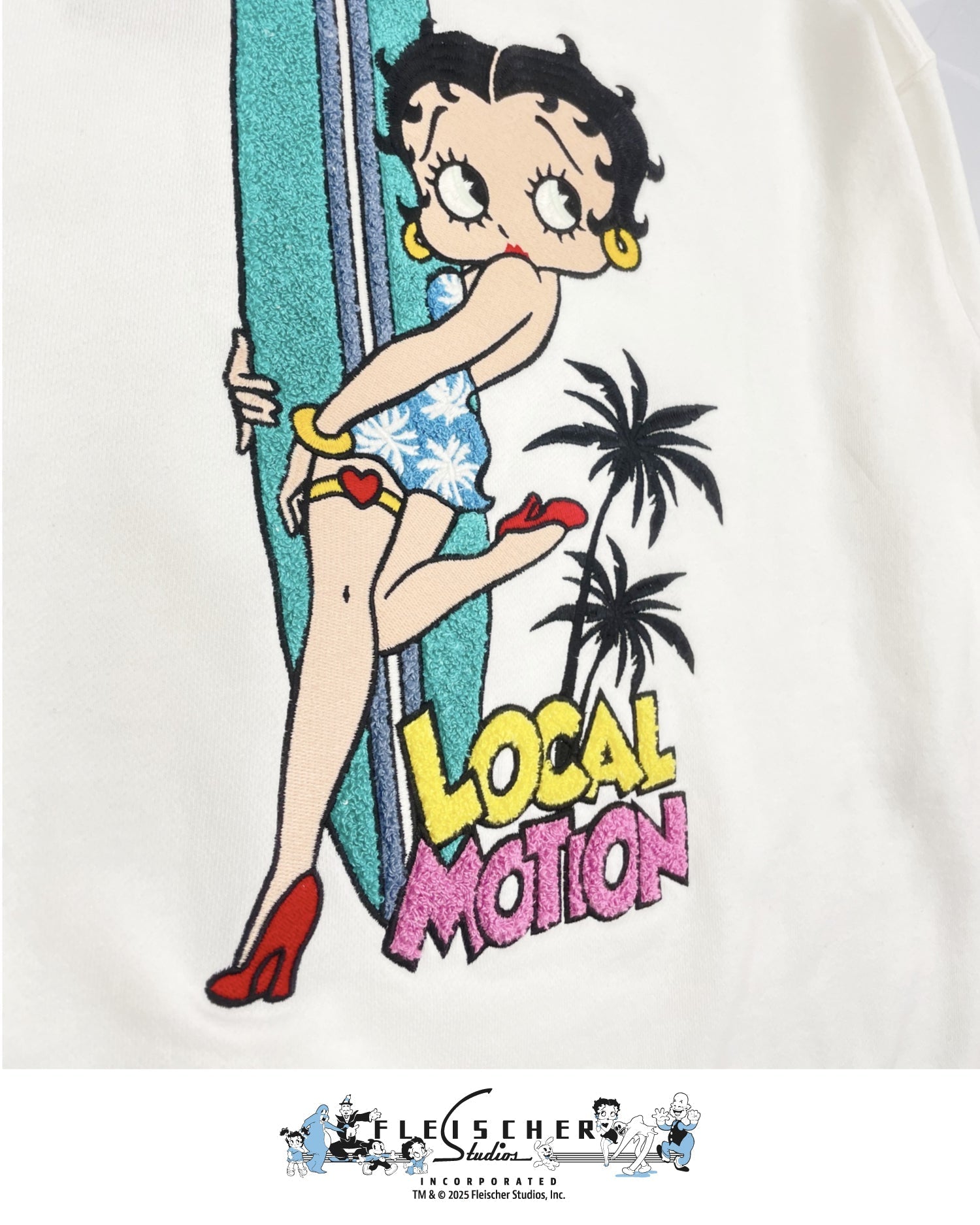 ベティー サーフ 刺繍スウェット – ローカルモーション公式オンライン