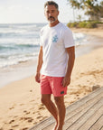 ローカルモーションサーフクラブTシャツ - WHT
