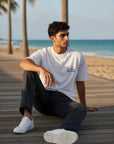 アロハオールウェイズステッチTシャツ - WHT