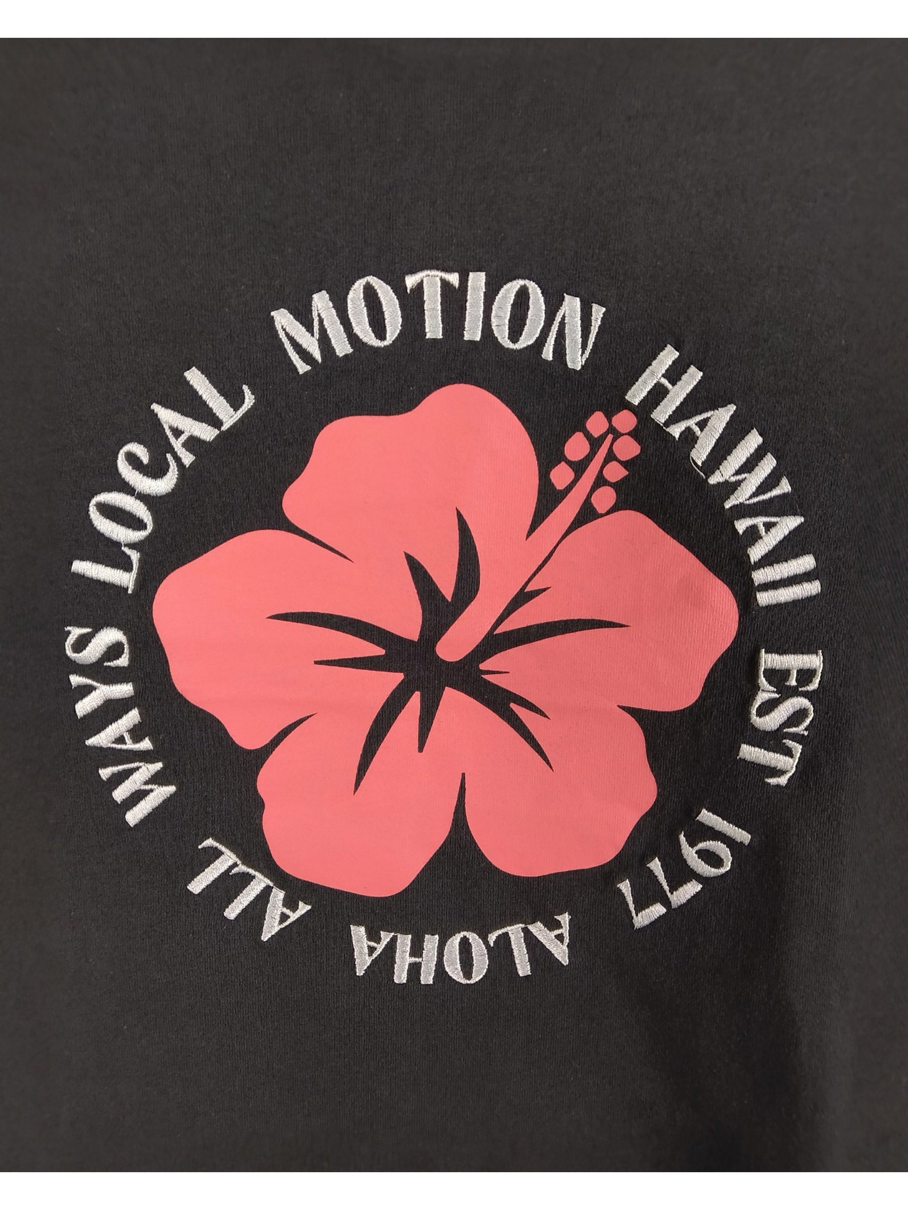 ハイビスカスサークルステッチTシャツ - CHA – ローカルモーション公式