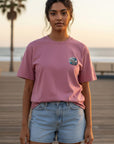 サークルロゴプリントTシャツ - PNK