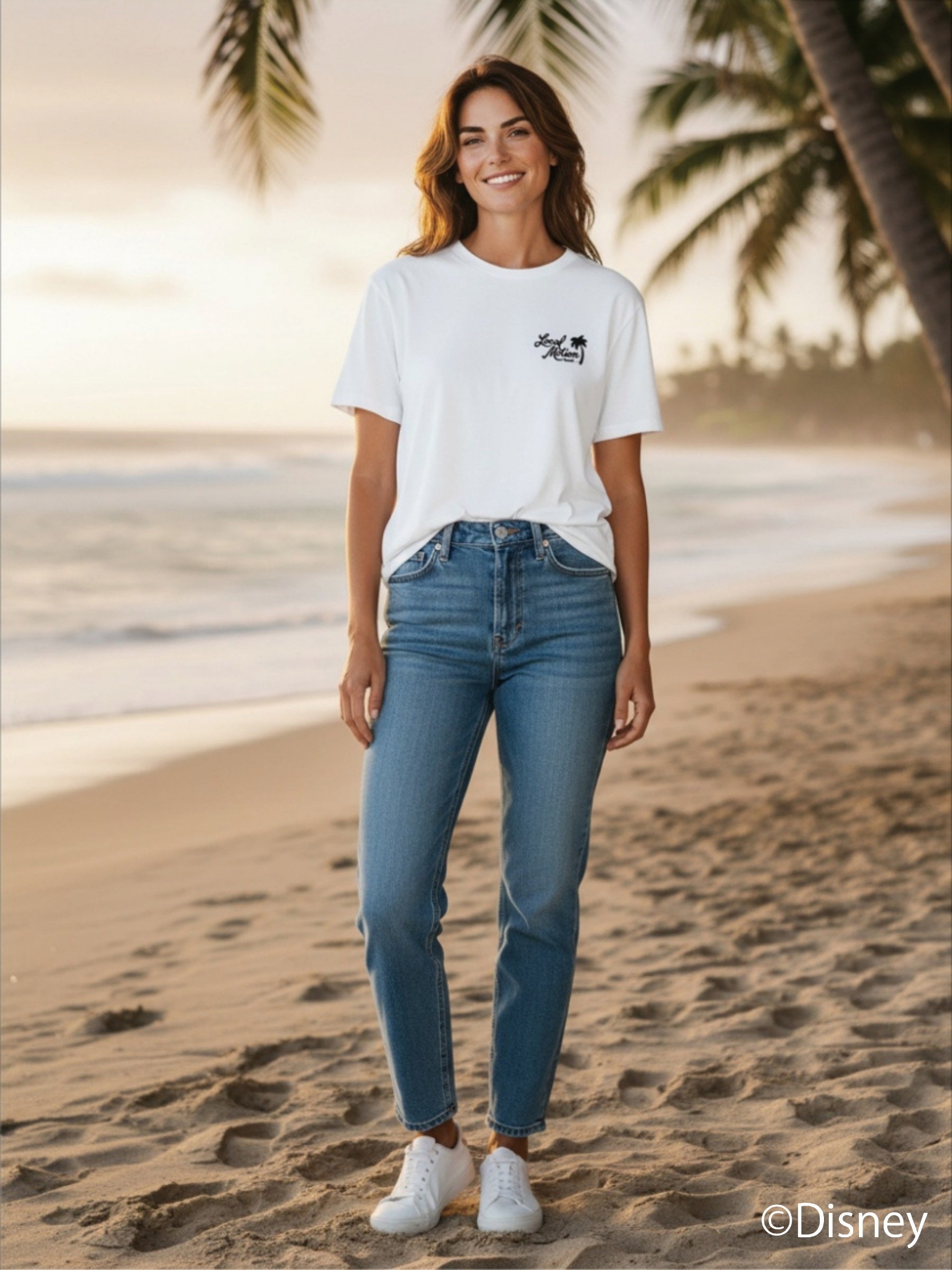 スティッチサガラ刺繍Tシャツ - WHT – ローカルモーション公式