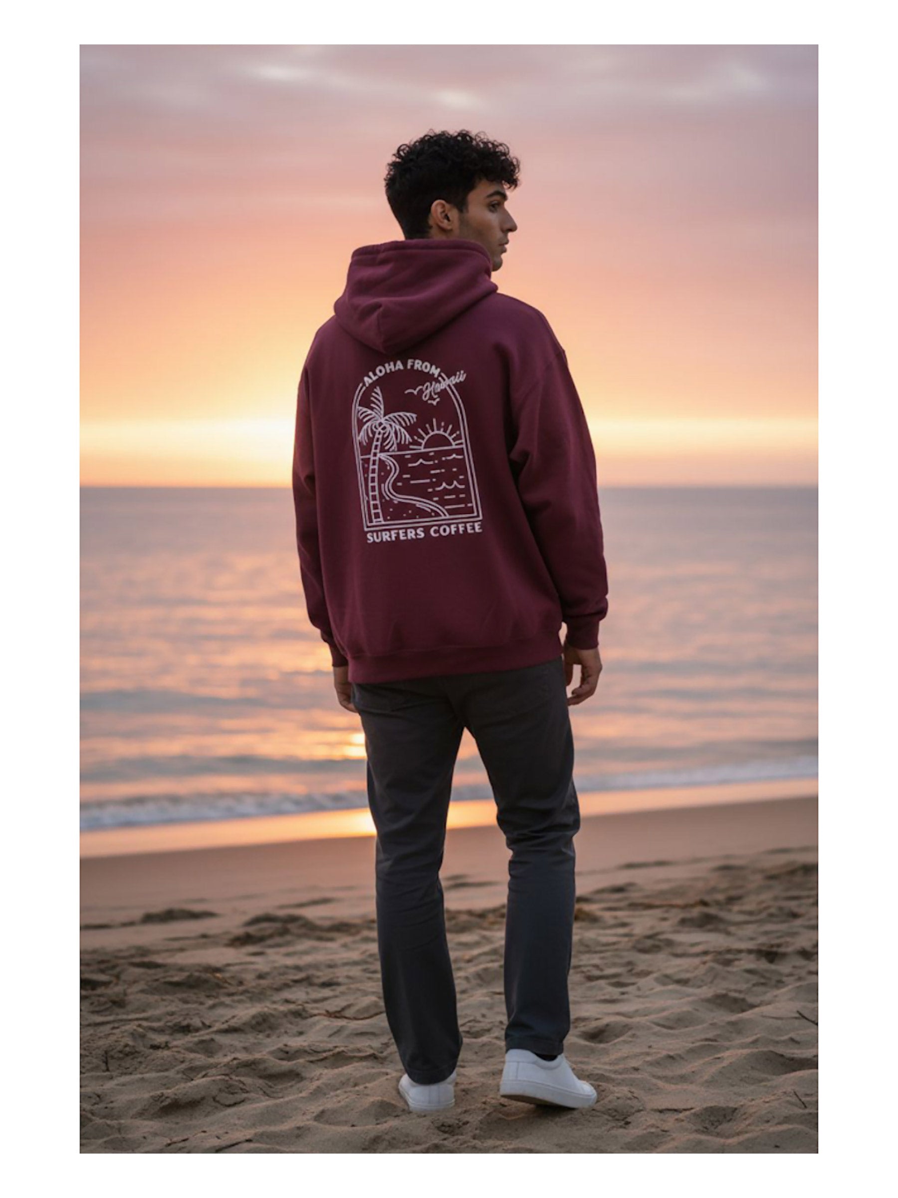 SURFERS COFFEE ブラックパーカー M、サーフ、パーカー サーファーズコーヒーコラボ ジップパーカー – ローカルモーション公式