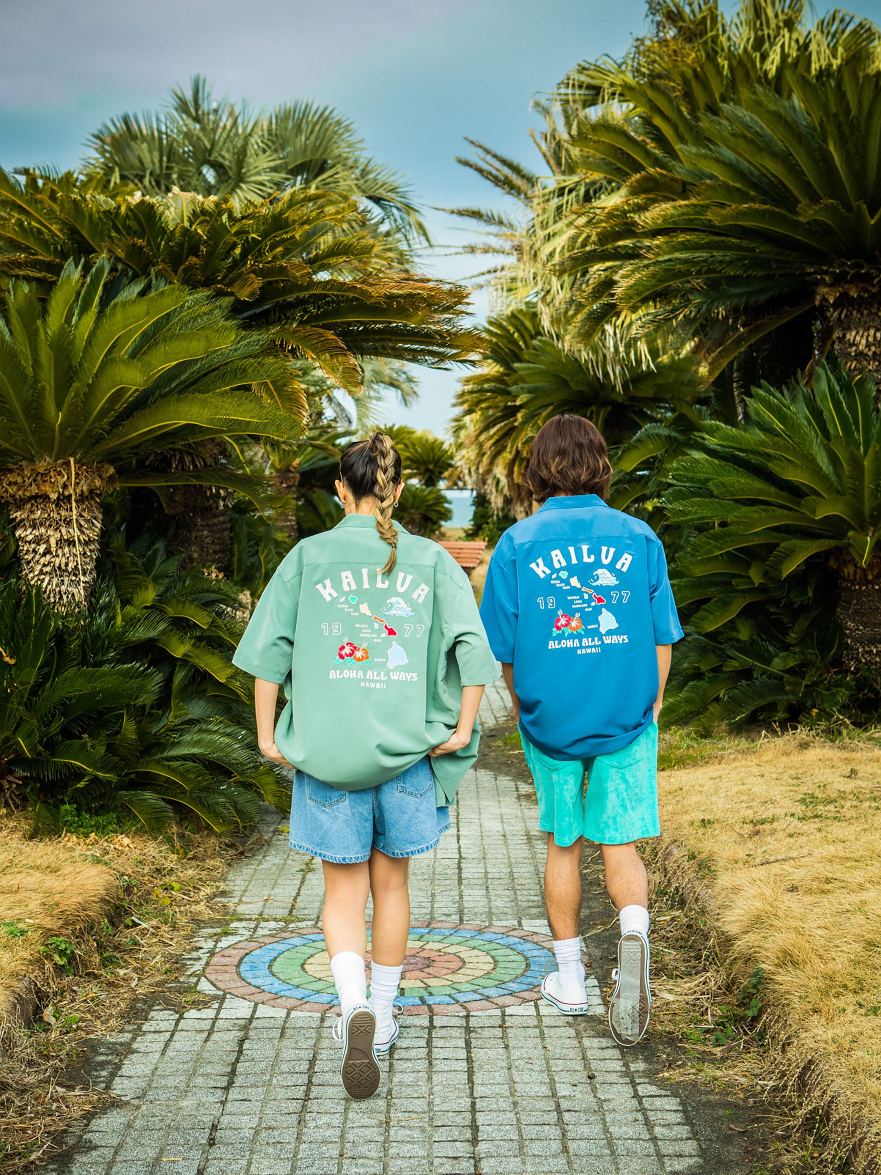 シルキータッチ刺繍シャツ - NVY – ローカルモーション公式オンライン