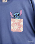スティッチ刺繍ポケットTシャツ