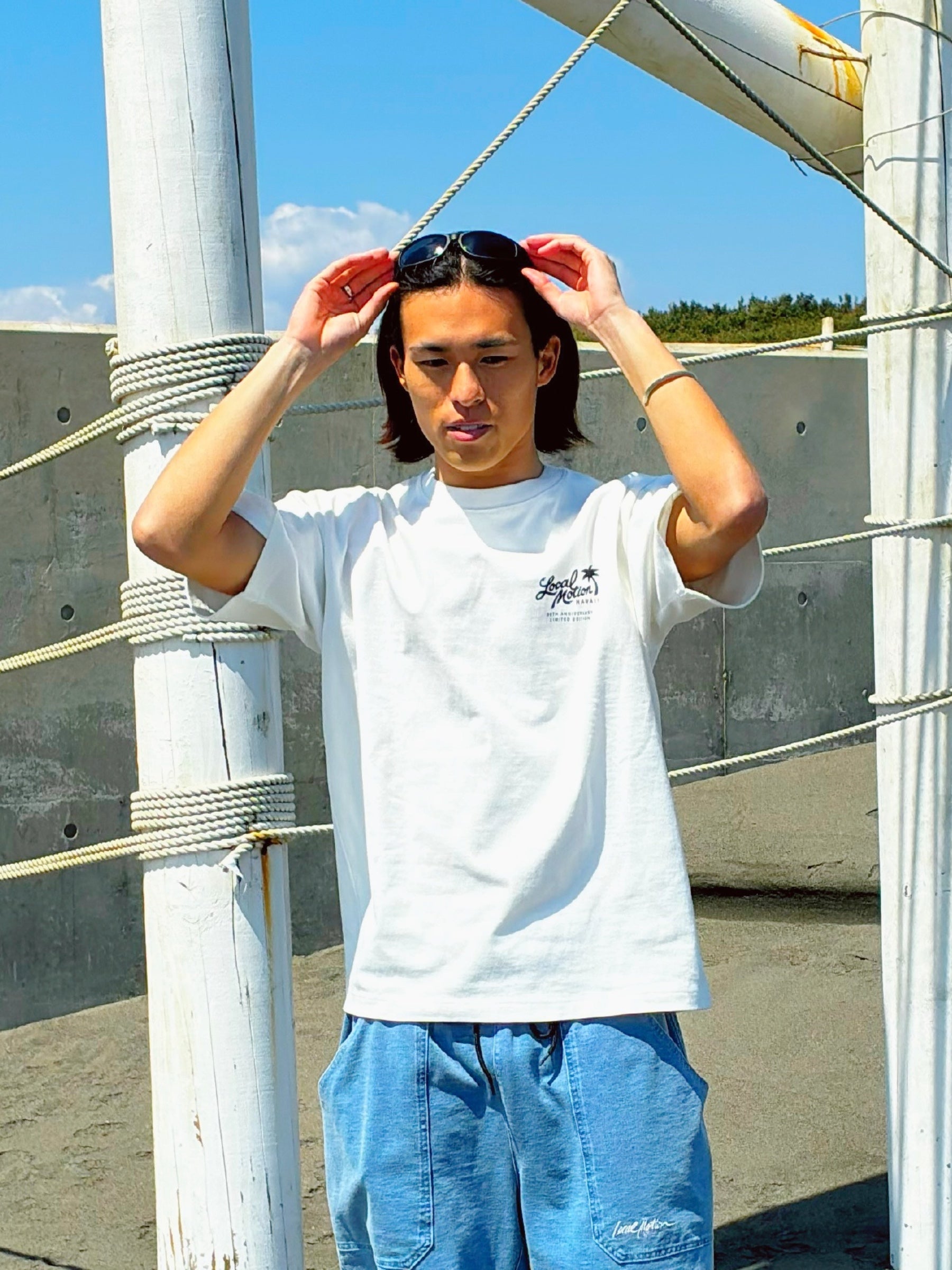 アニバーサリーパイプラインTシャツ - WHT – ローカルモーション公式