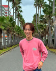 ニューオーバル 長袖Tシャツ - PNK