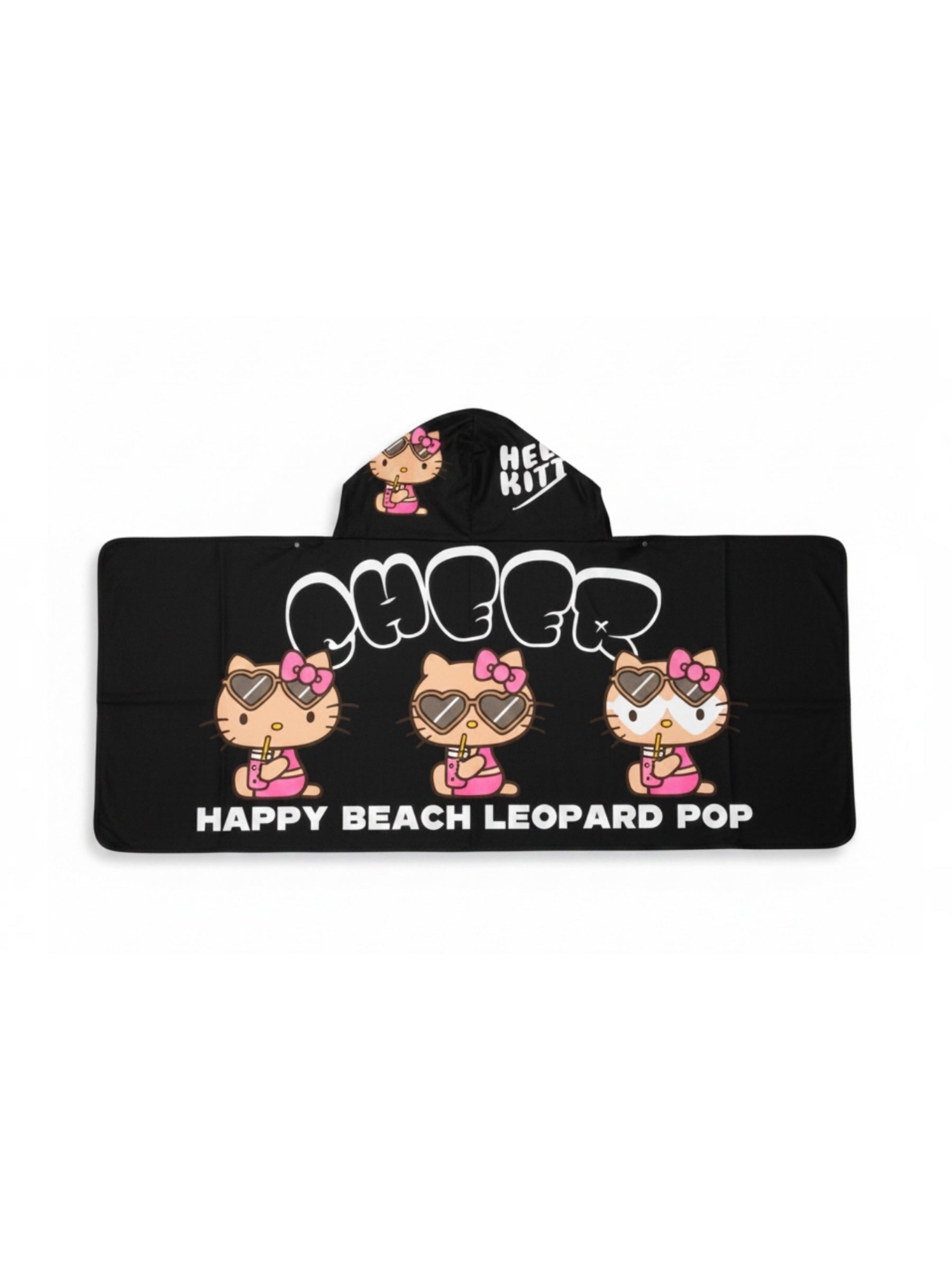 KITTY 冷間タオルポンチョ 日焼けLEOPARD - BK – ローカルモーション
