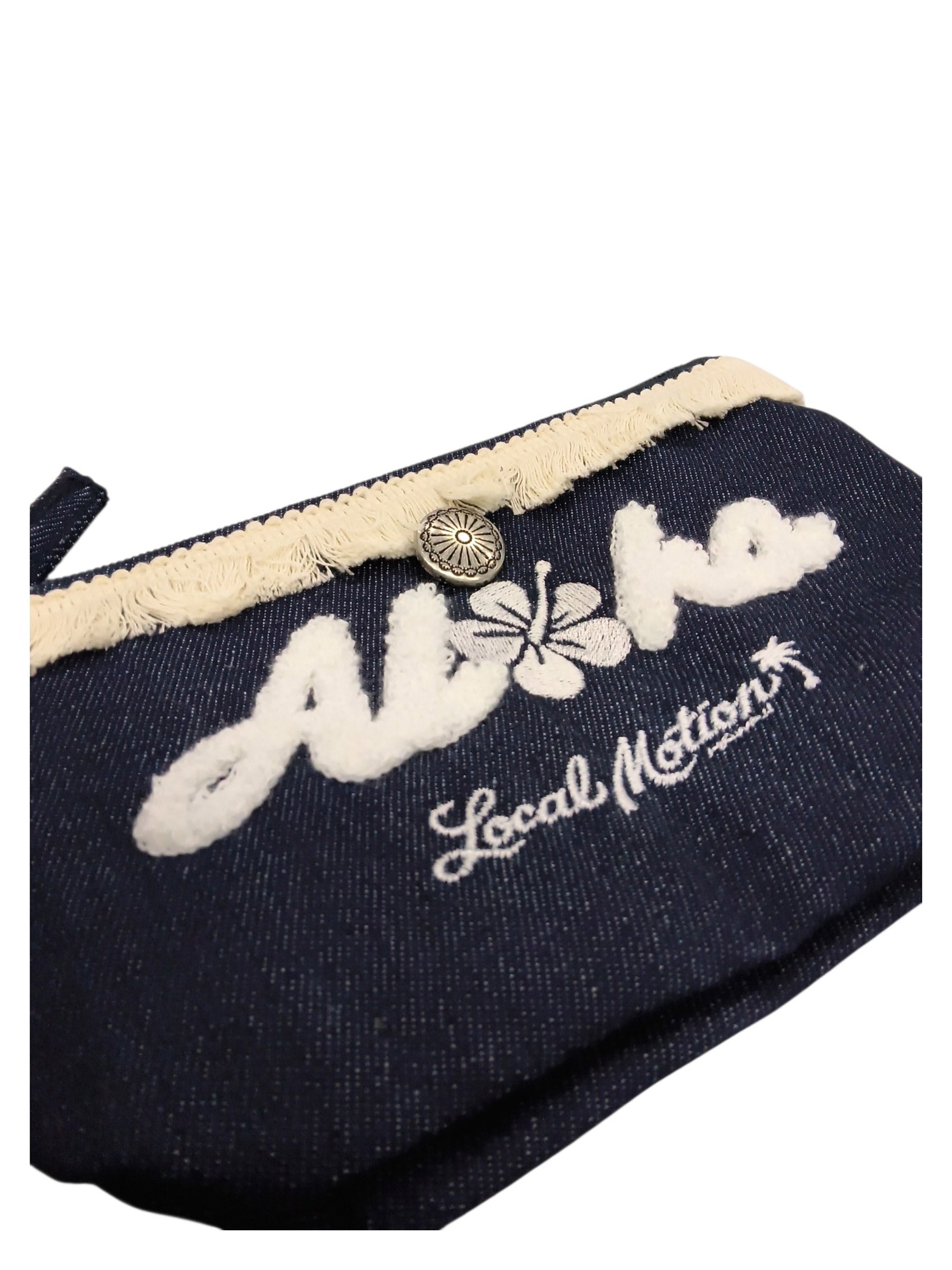 デニムサガラ刺繍ポーチ - DENIM – ローカルモーション公式オンライン