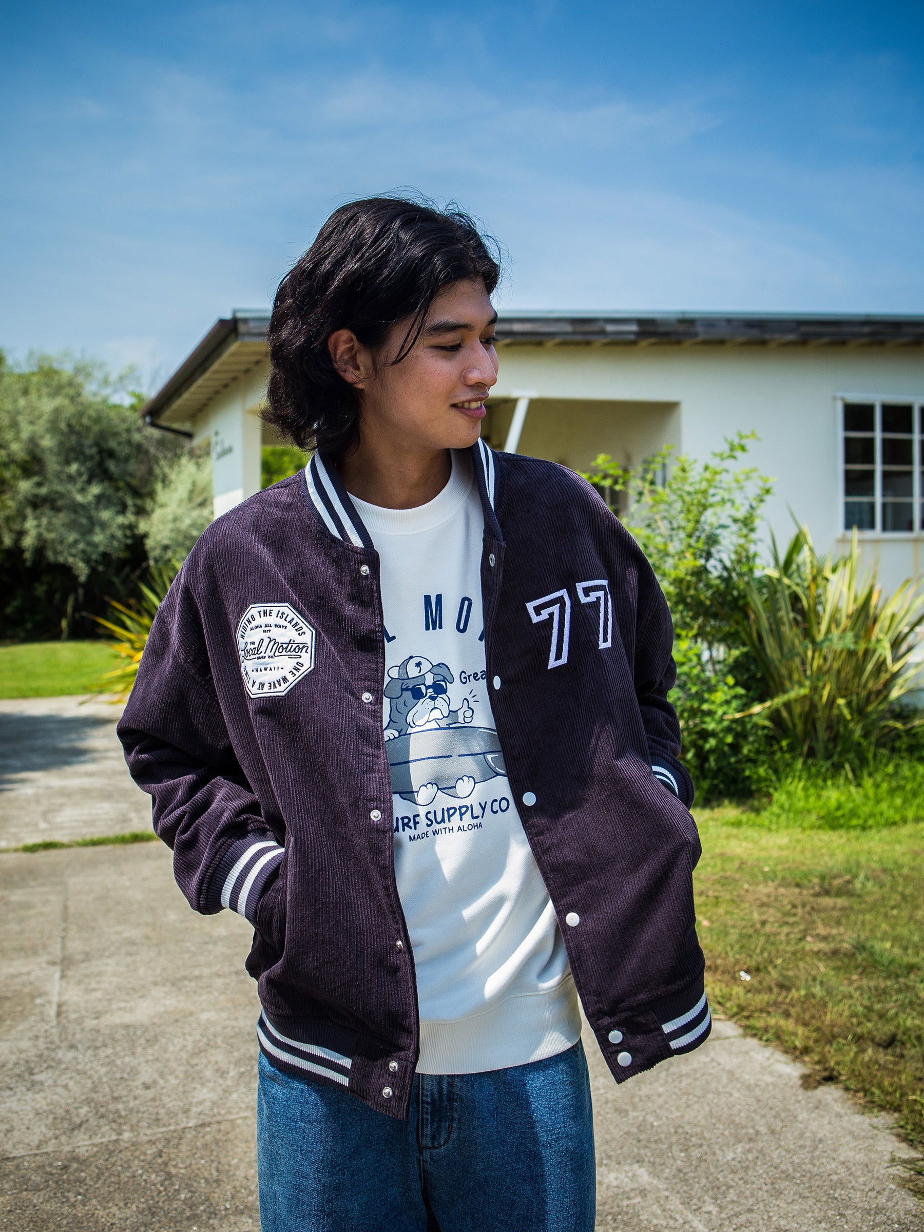 コーデュロイスタジアムジャケット – ローカルモーション公式