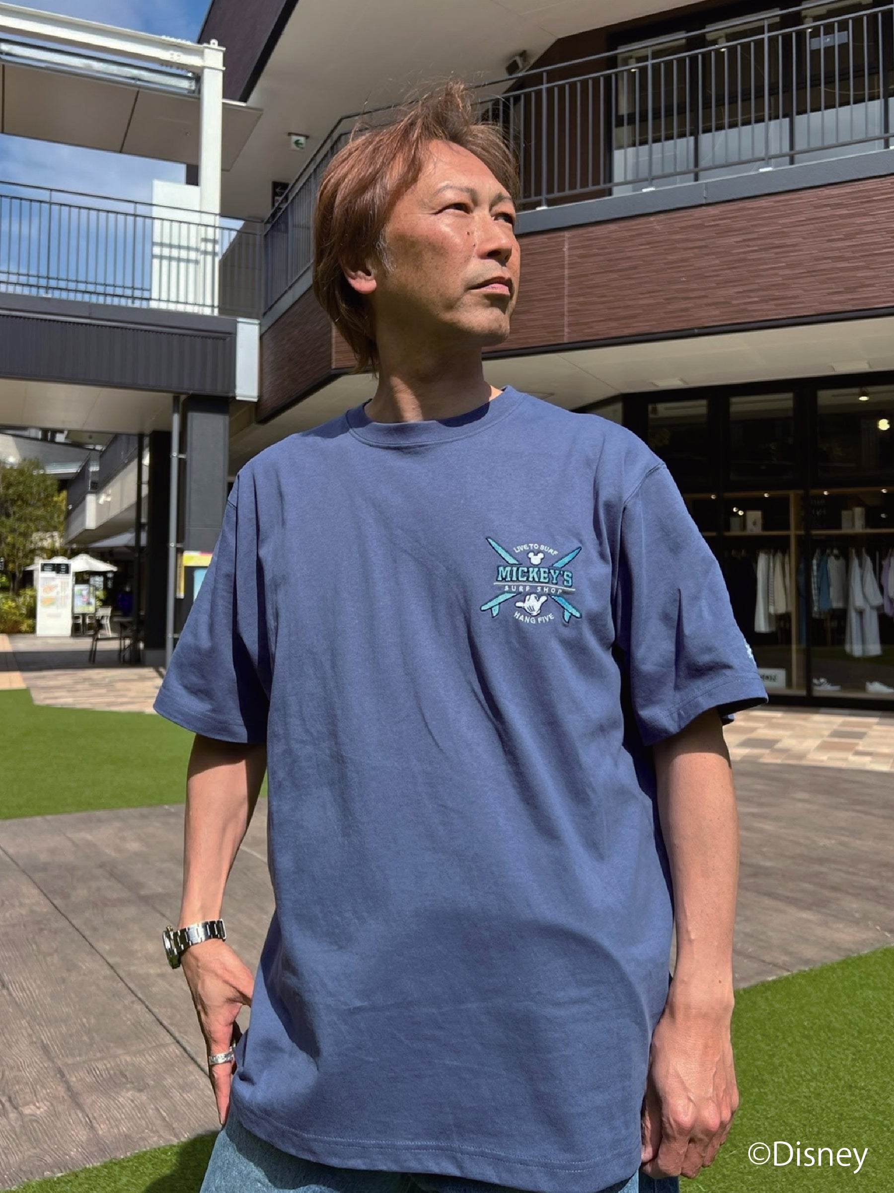 ミッキー ワッペン刺繍Tシャツ – ローカルモーション公式オンライン