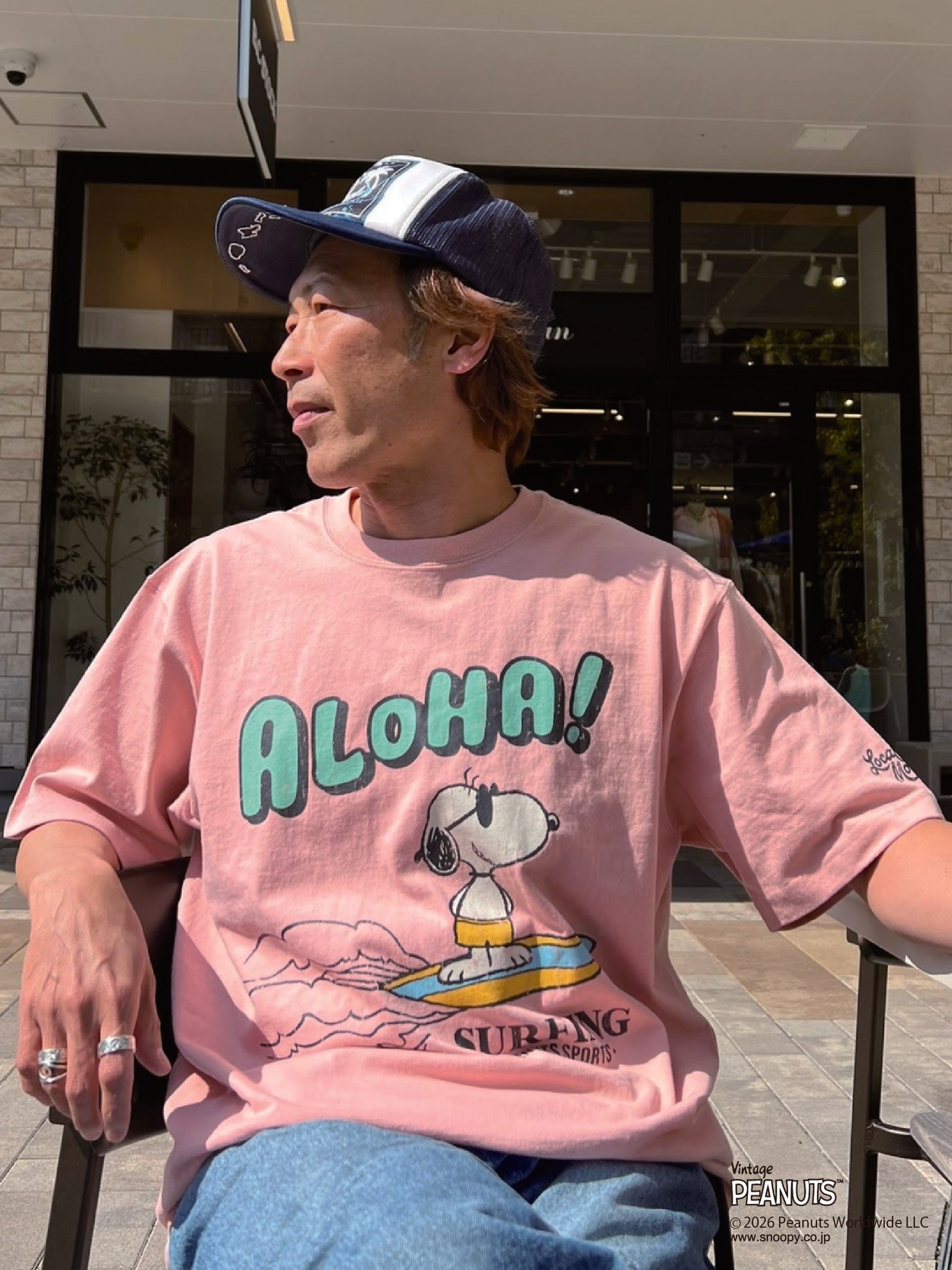 スヌーピープリントTシャツ – ローカルモーション公式オンラインストア