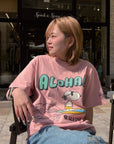 スヌーピープリントTシャツ