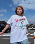 スヌーピープリントTシャツ