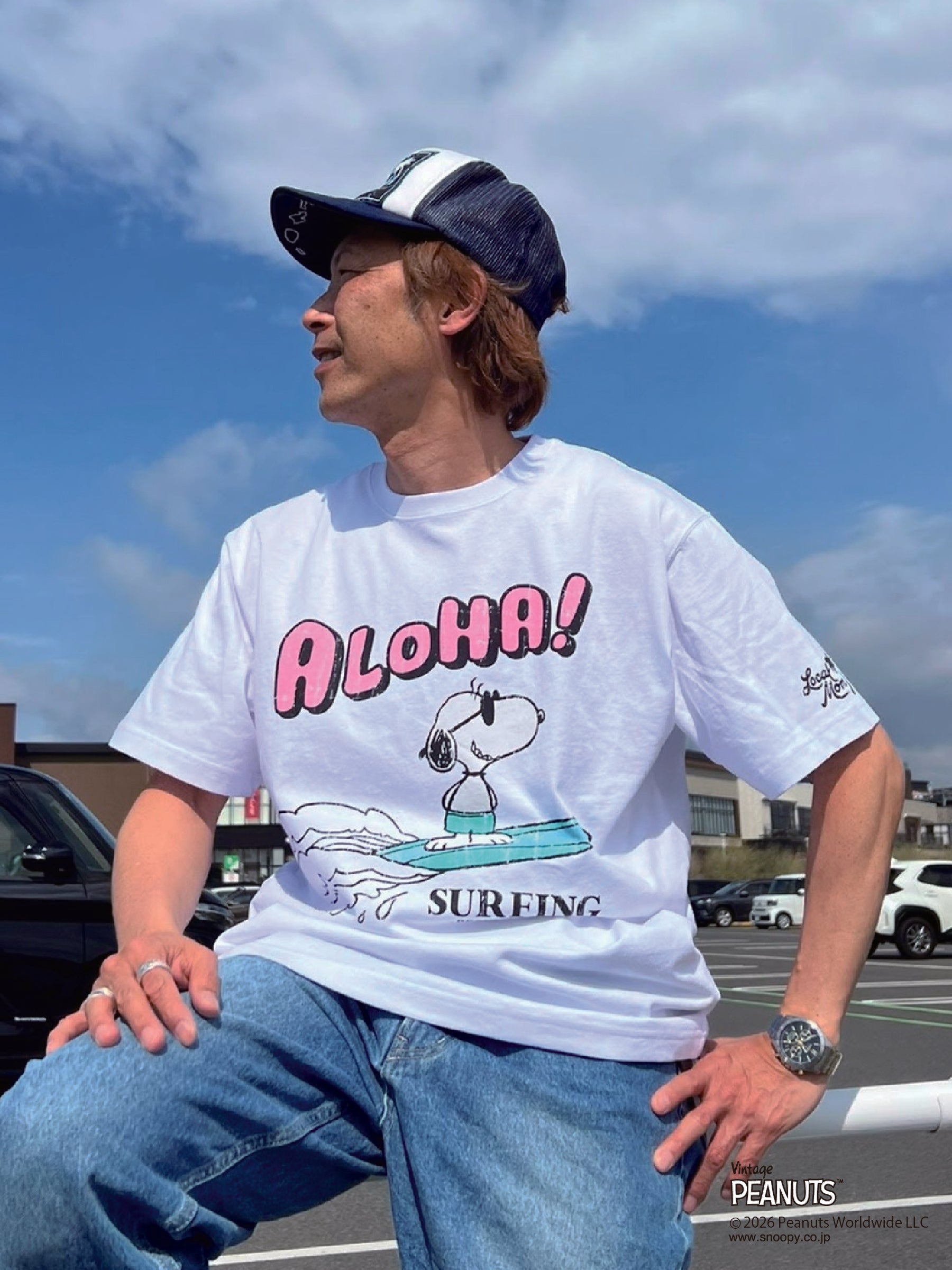 MMA マウンテンマーシャルアーツ　スヌーピー  Tシャツ マウンテンマーシャルアーツ スヌーピー デザインTシャツ MMA サイズM