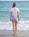 KITTY クロップドTシャツ 日焼けドット-フェイス - WH