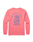 サーフドッグアーチ長袖Tシャツ - PNK