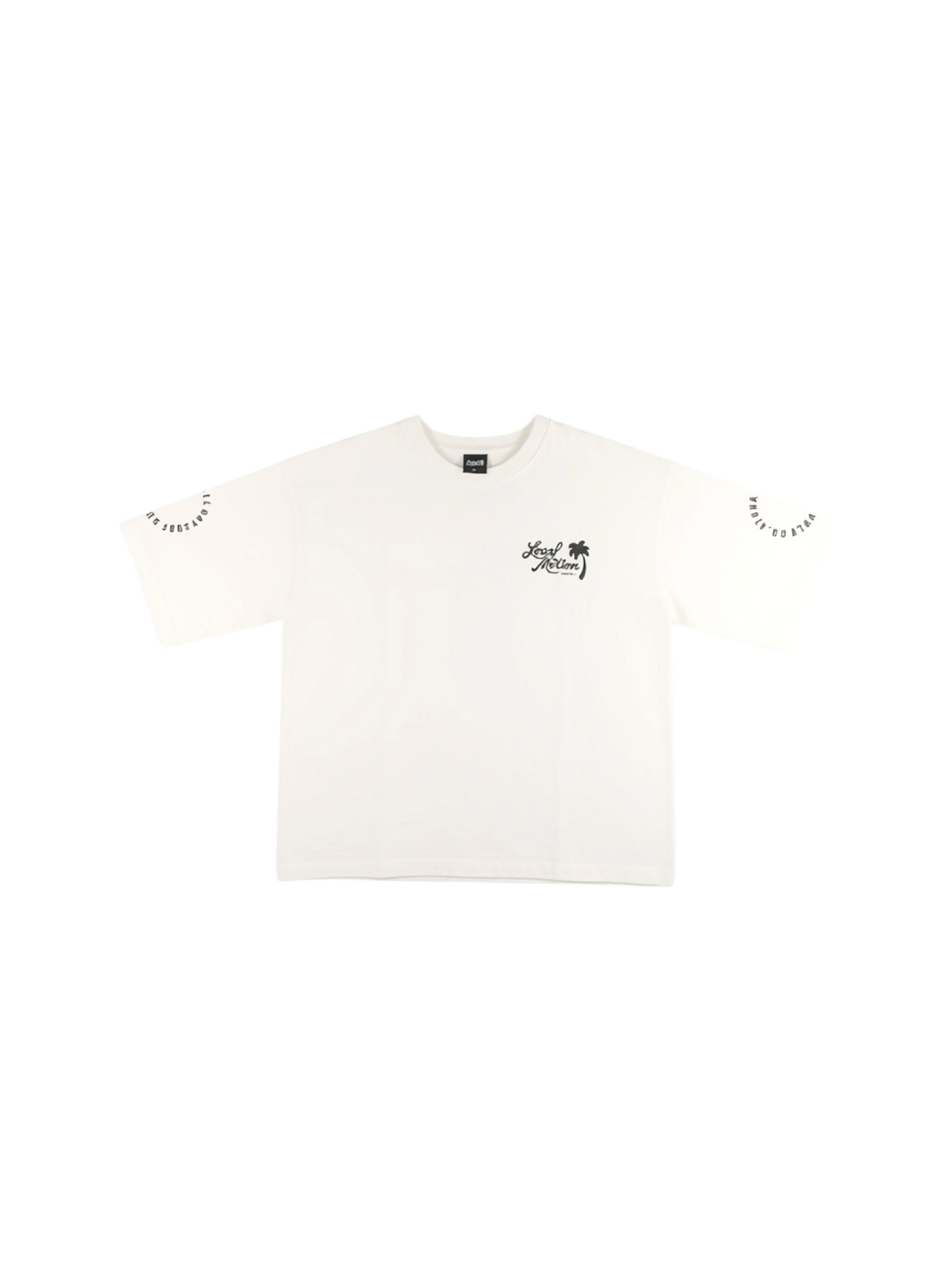 ヘビーオンスフットボールTシャツ - WHT – ローカルモーション公式