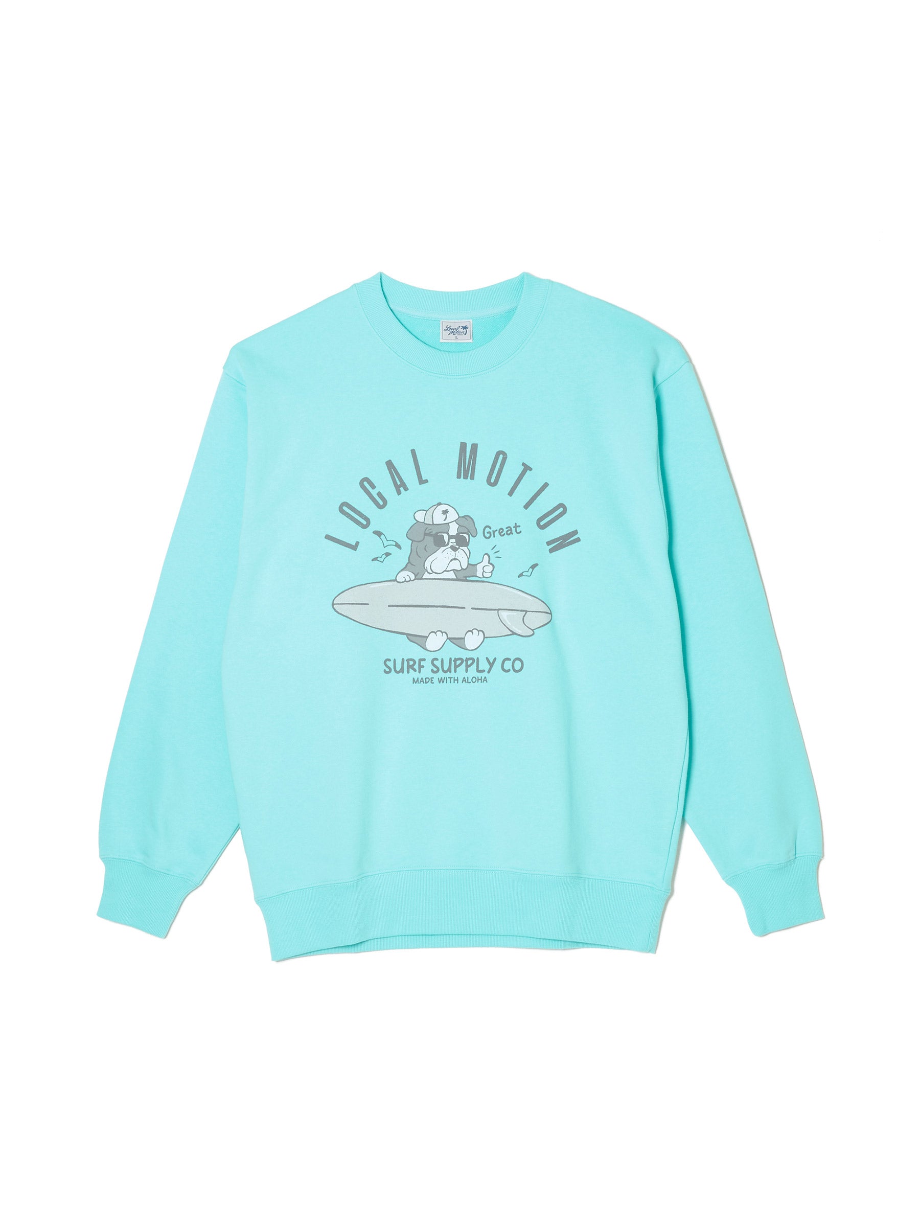BFセット割対象】サーフドッグアーチプリント スウェット – ローカル