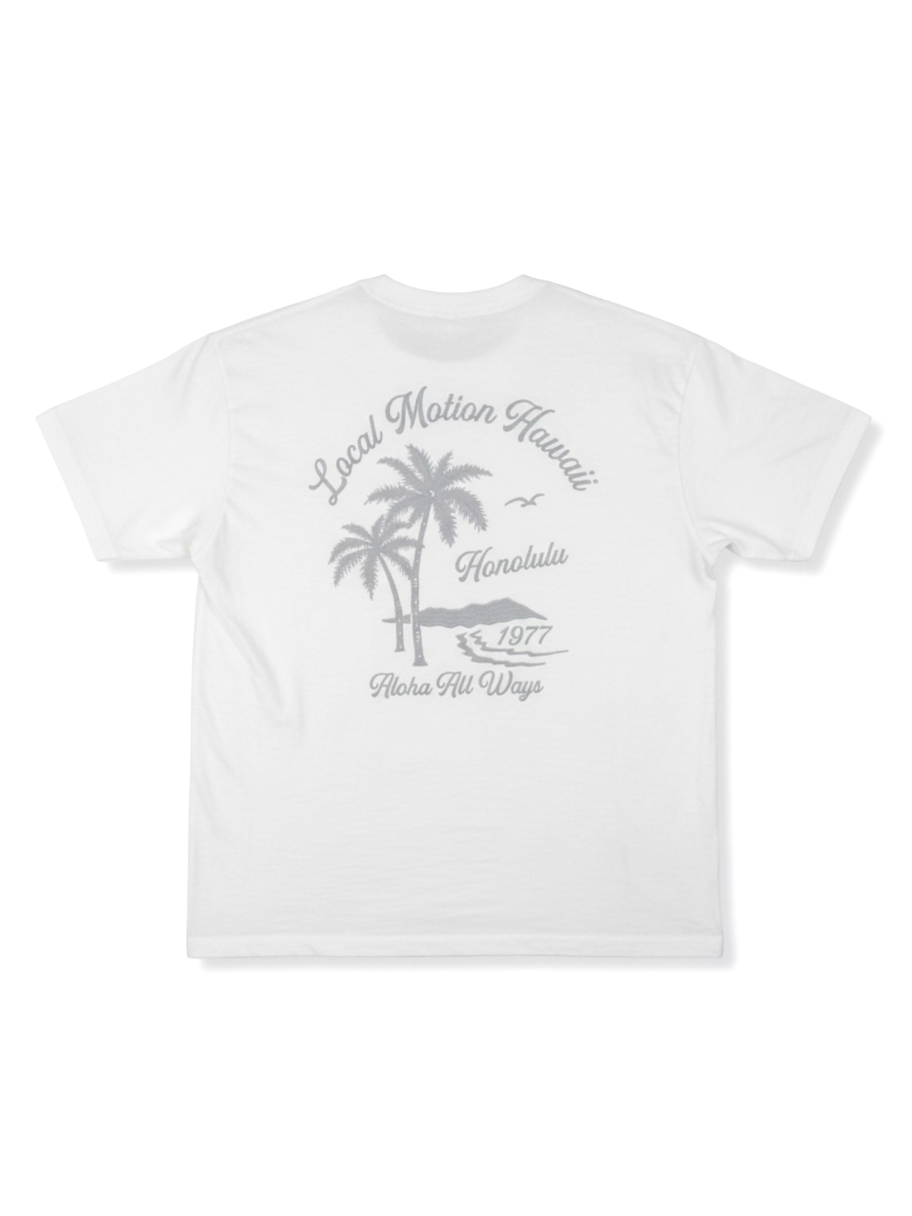 スラブ刺繍Tシャツ - WHT – ローカルモーション公式オンラインストア