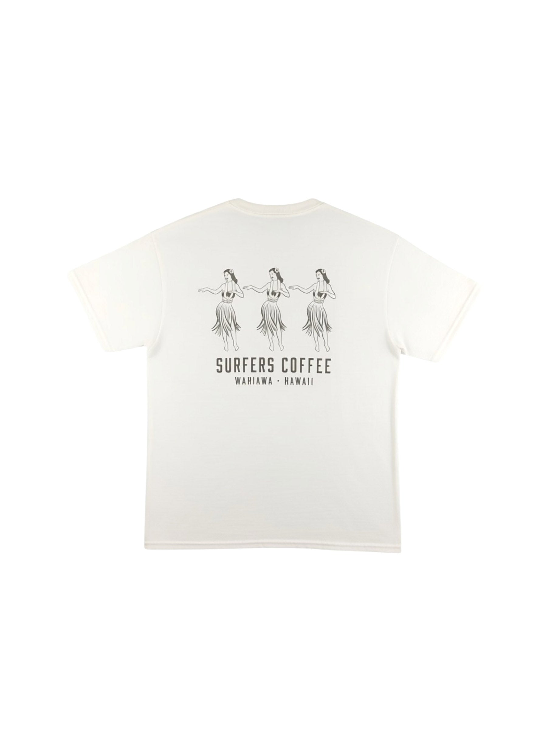 SURFERS COFFEExLOCALMOTION Tシャツ フラガール - WHT – ローカル