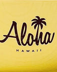 ALOHA木目シリアルボウル A-YELLOW