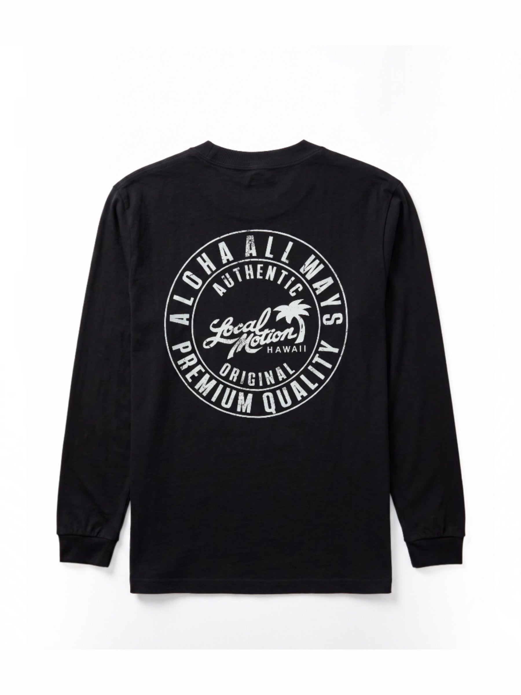 サークルロゴ長袖Tシャツ - BLK – ローカルモーション公式オンライン
