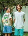 リロ&スティッチオハナプリントTシャツ