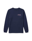 アロハタグ 長袖Tシャツ - NVY