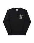 サーフドッグアーチ長袖Tシャツ - BLK
