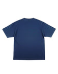 アロハデニム貼り付けTシャツ - NVY