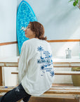 チェーン刺繍ロングTシャツ - VWHT
