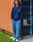 アロハハワイサークル刺繍ロングTシャツ - KNVY
