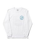 サークルロゴ長袖Tシャツ - WHT