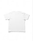 アロハデニム貼り付けTシャツ - WHT