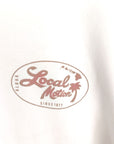 ニューオーバル 長袖Tシャツ - WHT