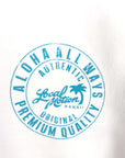 サークルロゴ長袖Tシャツ - WHT