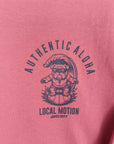 サーフドッグアーチ長袖Tシャツ - PNK