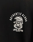 サーフドッグアーチ長袖Tシャツ - BLK