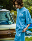 ヘビーオンスショートパンツ - SBLU